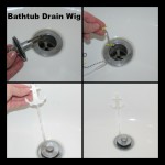 Drain Wig for the Bathtub